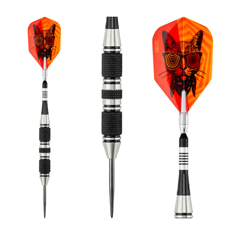 Viper The Freak Steel Tip Darts 3 Knurled Rings Barrel 22 Grams