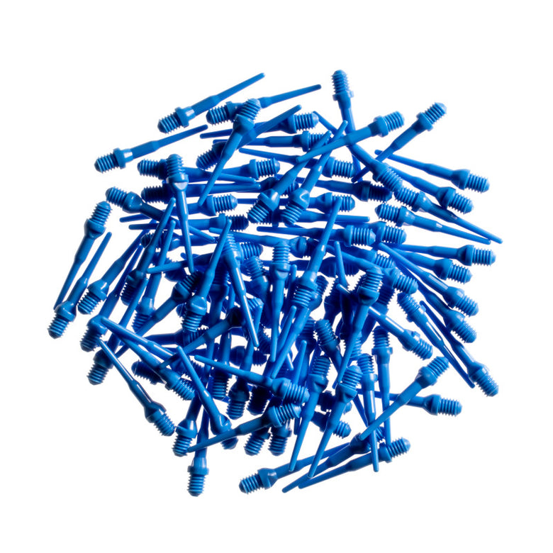 Viper Tufflex Tips II 2BA 100Ct Soft Dart Tips Blue