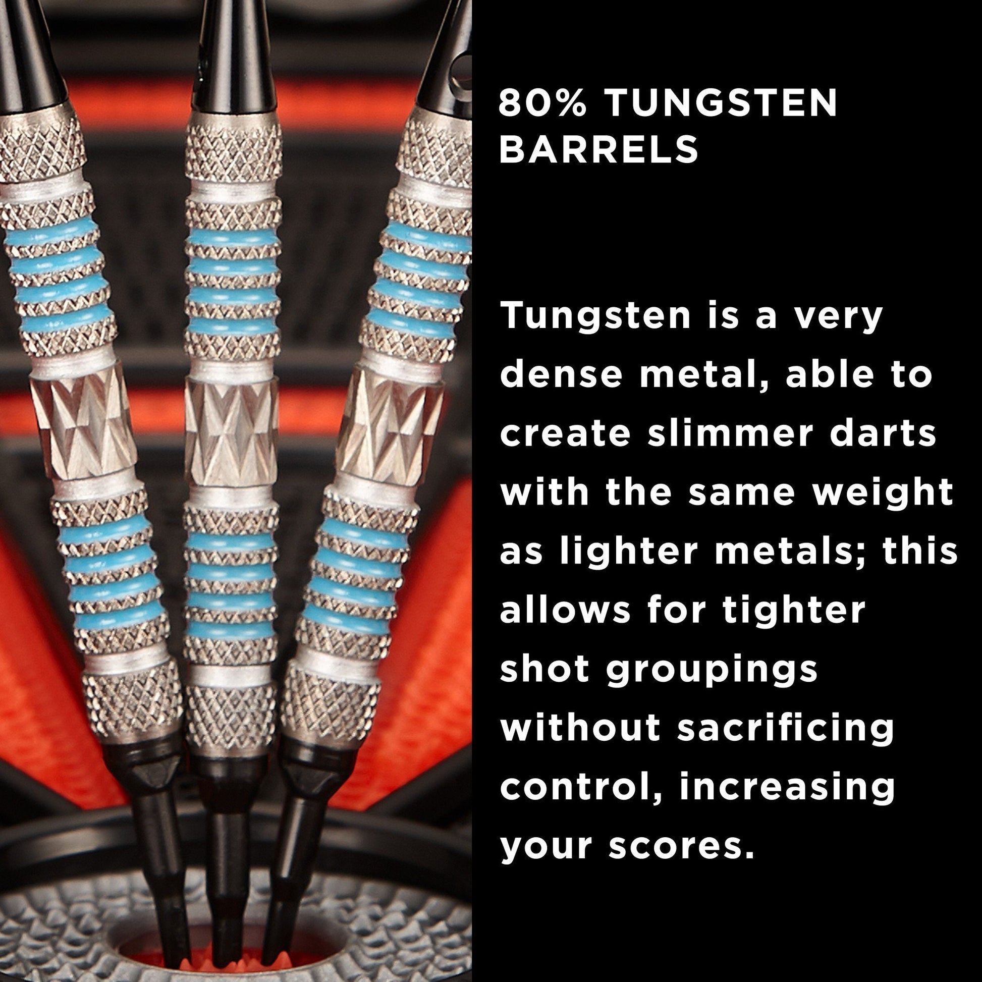 [REFURBISHED] Viper Astro Darts 80% Tungsten Soft Tip Darts Blue Rings 16 Grams Refurbished Refurbished GLD Products 