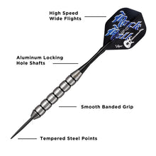 Load image into Gallery viewer, Viper Underground Steel Tip Darts Rock &amp; Roll 23 Grams
