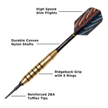 Load image into Gallery viewer, Viper Elite Brass Soft Tip Darts 20 Grams
