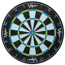 Load image into Gallery viewer, Viper Vault Deluxe Dartboard Cabinet with Built-In Pro Score, Chroma Sisal Dartboard, Laser Throw Line, and Black Mariah Darts Viper 
