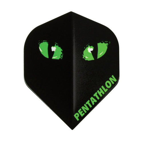 Pentathlon Standard Black Cat Flights Dart Flights Viper 