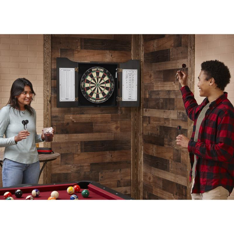 Viper Hudson Dartboard Cabinet Black Dartboard Cabinets Viper 