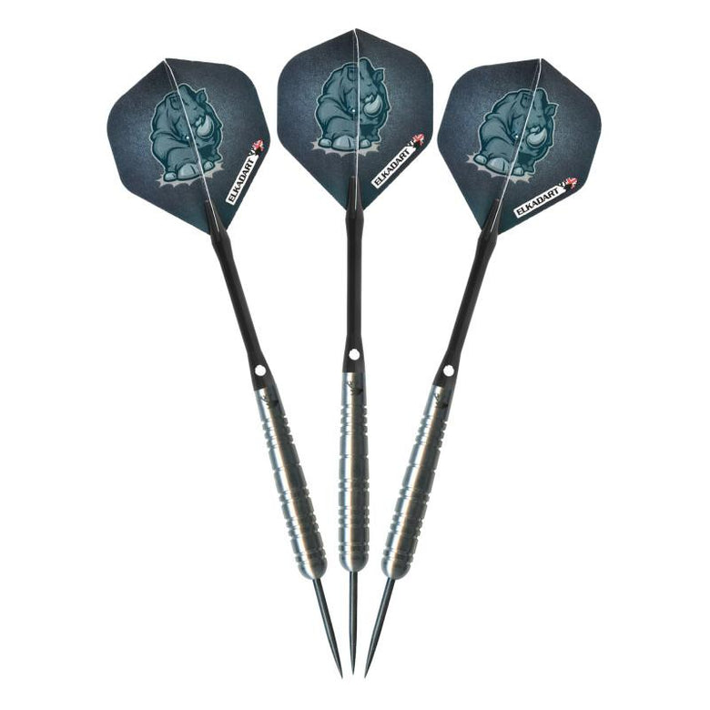 Elkadart Rhino 80% Tungsten Steel Tip Darts 30 Grams Steel-Tip Darts Elkadart 