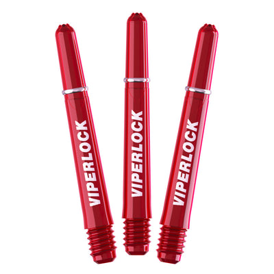 Viperlock Dart Shaft Short Red