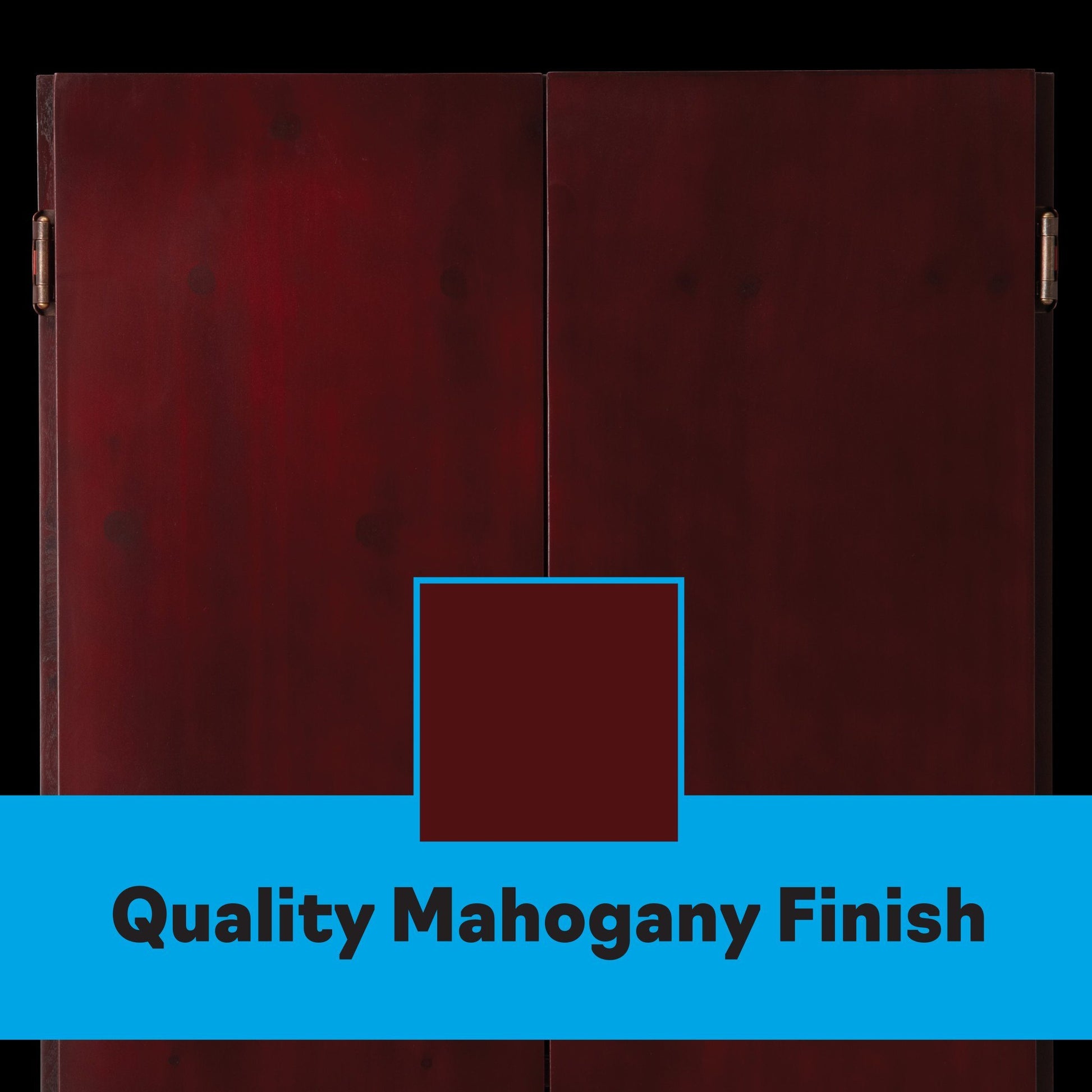 [REFURBISHED] Viper Metropolitan Mahogany Steel Tip Dartboard Cabinet Refurbished Refurbished GLD Products 