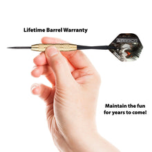 Load image into Gallery viewer, [REFURBISHED] Fat Cat Warrior Darts Steel Tip Darts 18 Grams Refurbished Refurbished GLD Products 
