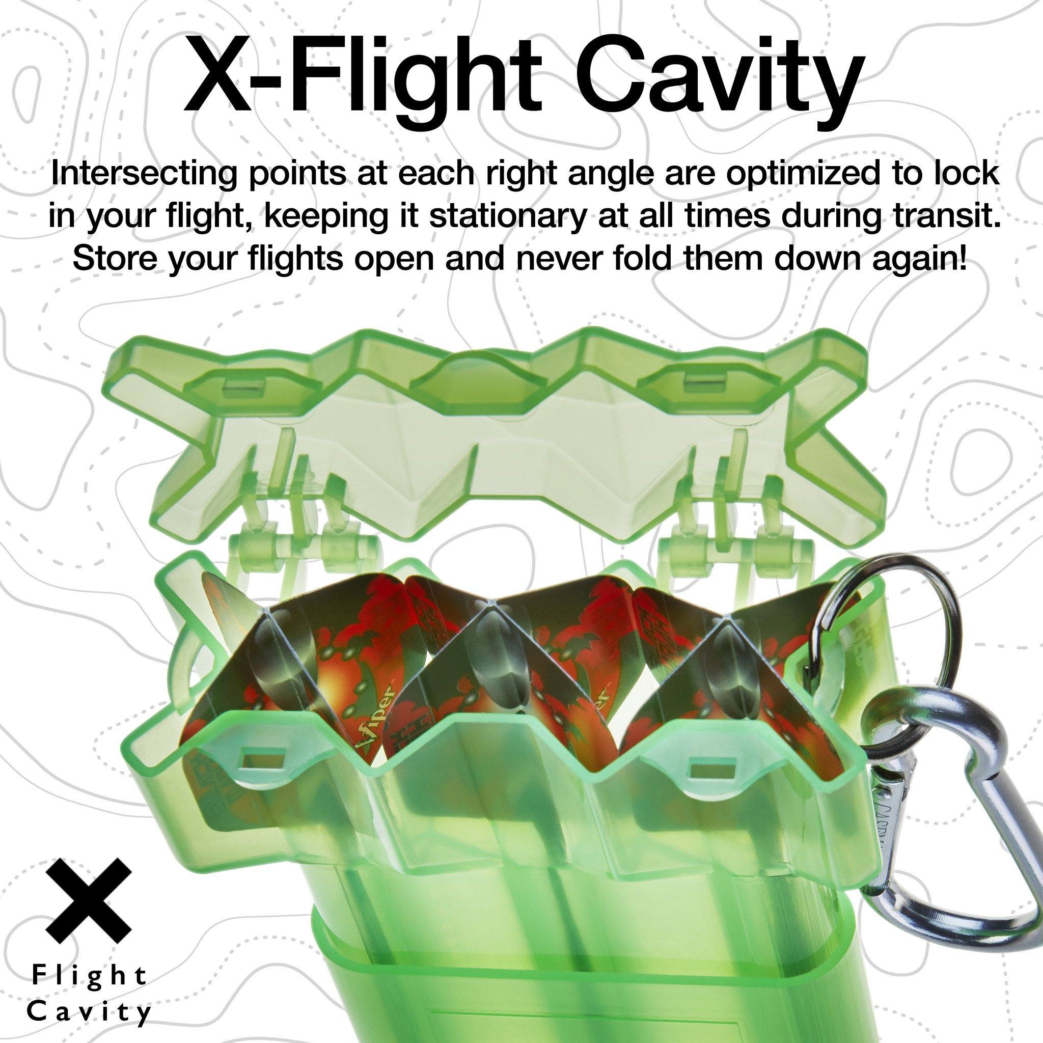 [REFURBISHED] Casemaster Nomad Adjustable Dart Case Neon Green Refurbished Refurbished GLD Products 