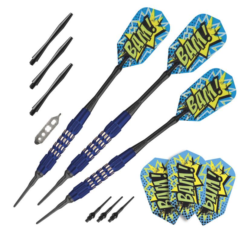 Viper Comix BAM! Darts Soft Tip Darts Blue 18 Grams Soft-Tip Darts Viper 