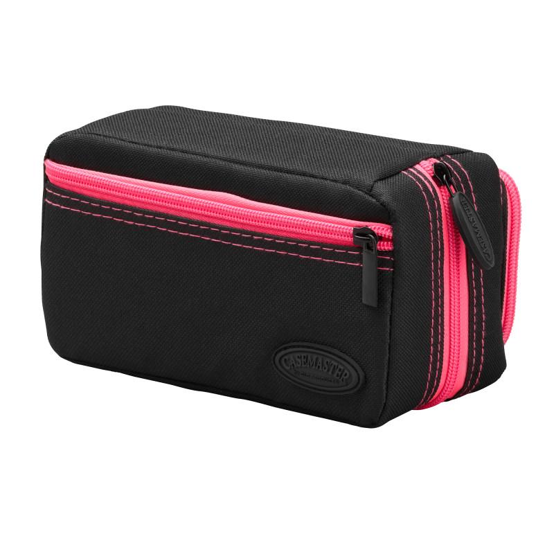 Casemaster Plazma Pro Dart Case Black with Pink Trim and Phone Pocket Dart Cases Casemaster 