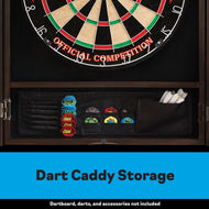 [REFURBISHED] Viper Metropolitan Espresso Steel Tip Dartboard Cabinet Refurbished Refurbished GLD Products 