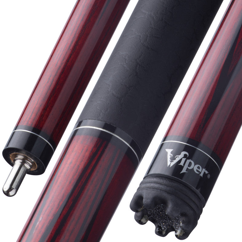 Viper Elementals Ashwood Cherry Stain Billiard/Pool Cue Stick 18 Ounce