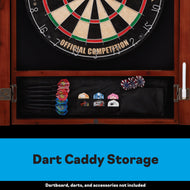 Viper Metropolitan Cinnamon Steel Tip Dartboard Cabinet