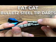 Load and play video in Gallery viewer, Fat Cat Bulletz 90% Tungsten Steel Tip Darts 23 Grams

