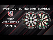 Load and play video in Gallery viewer, Viper Razorback Sisal Dartboard WDF Accredited
