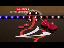 Load and play video in Gallery viewer, Fat Cat Volt LED Light-Up Air Hockey Table

