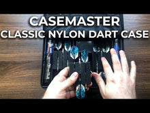 Load and play video in Gallery viewer, Casemaster Classic Blue Nylon Dart Case
