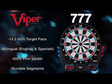 Load and play video in Gallery viewer, Viper 777 Electronic Dartboard, 15.5&quot; Regulation Target
