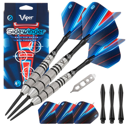 Viper Sidewinder 80% Tungsten Steel Tip Darts 21 Grams