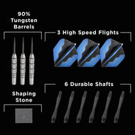 [REFURBISHED] Fat Cat Bulletz 90% Tungsten Steel Tip Darts 23 Grams Refurbished Refurbished GLD Products 