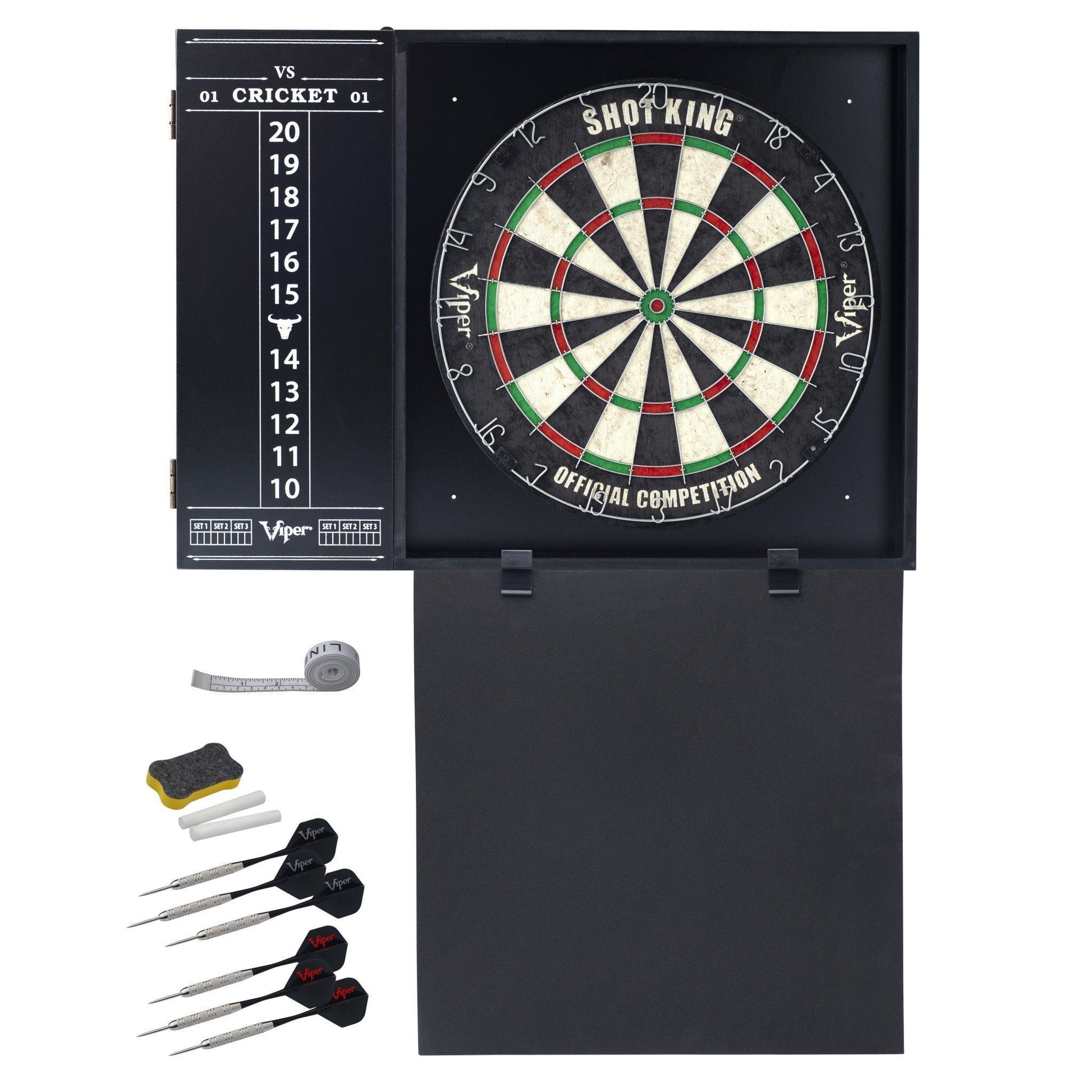 [REFURBISHED] Viper Steadfast Backboard with Shot King Sisal Dartboard Refurbished Refurbished GLD Products 