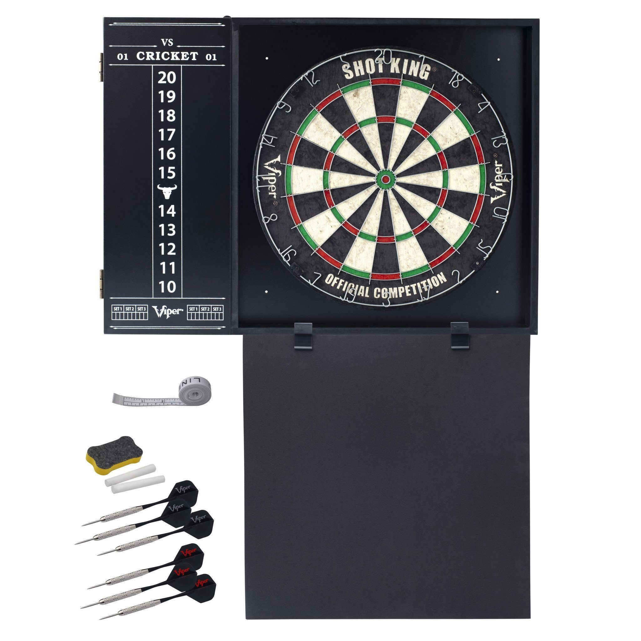 [REFURBISHED] Viper Steadfast Backboard with Shot King Sisal Dartboard Refurbished Refurbished GLD Products 