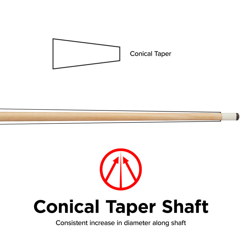 Viper One Piece 36" Maple Bar Cue