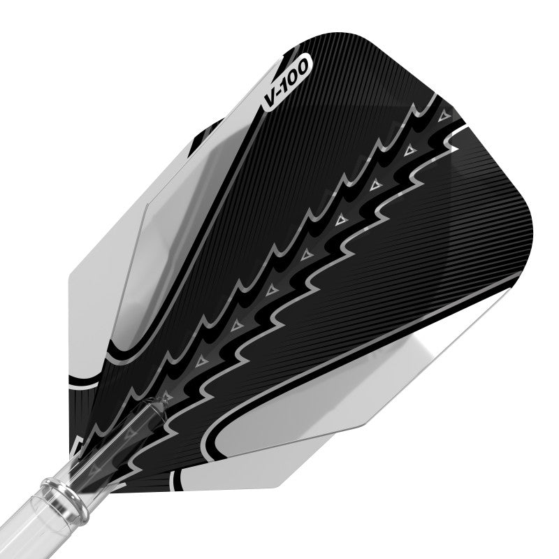 Viper Black Flux Dart Flights Standard Black/Silver