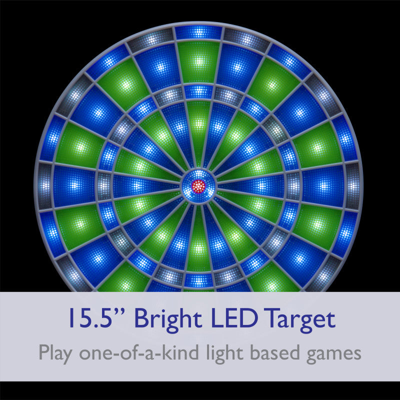 Viper Ion Illuminated Electronic Dartboard, 15.5" Regulation Target