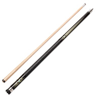 Viper Sinister Series Cue with Black and White Design and Casemaster Q-Vault Supreme Black Cue Case Billiards Viper 