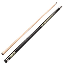 Load image into Gallery viewer, Viper Sinister Series Cue with Black and White Design and Casemaster Q-Vault Supreme Black Cue Case Billiards Viper 
