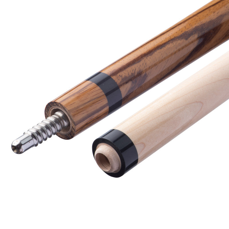 Viper Naturals Zebrawood Billiard/Pool Cue Stick 21 Ounce