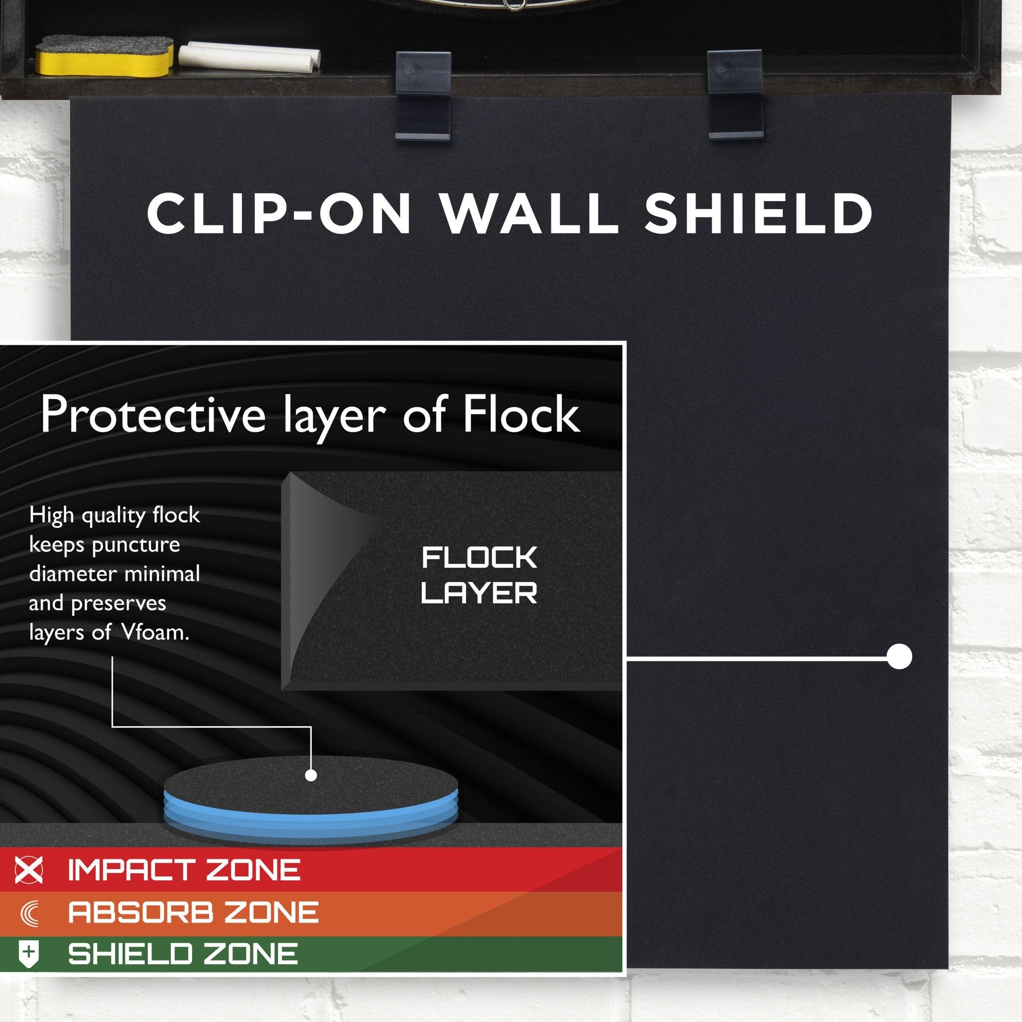 [REFURBISHED] Viper Steadfast Backboard with Shot King Sisal Dartboard Refurbished Refurbished GLD Products 