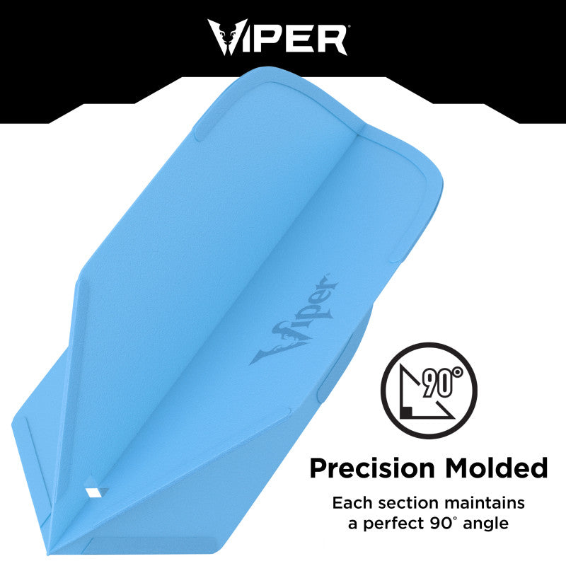 Viper Cool Molded Dart Flights Slim Blue