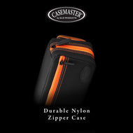 [REFURBISHED] Casemaster Plazma Pro Dart Case Black with Orange Trim and Phone Pocket Refurbished Refurbished GLD Products 