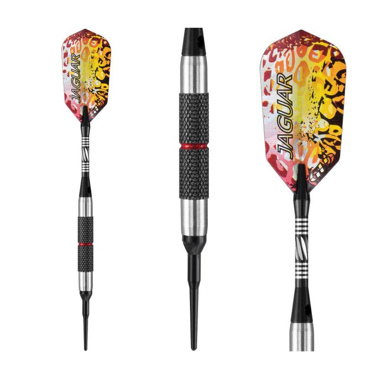 Viper Jaguar Darts 80% Tungsten Soft Tip Darts Silver Barrel 18 Grams Soft-Tip Darts Viper 