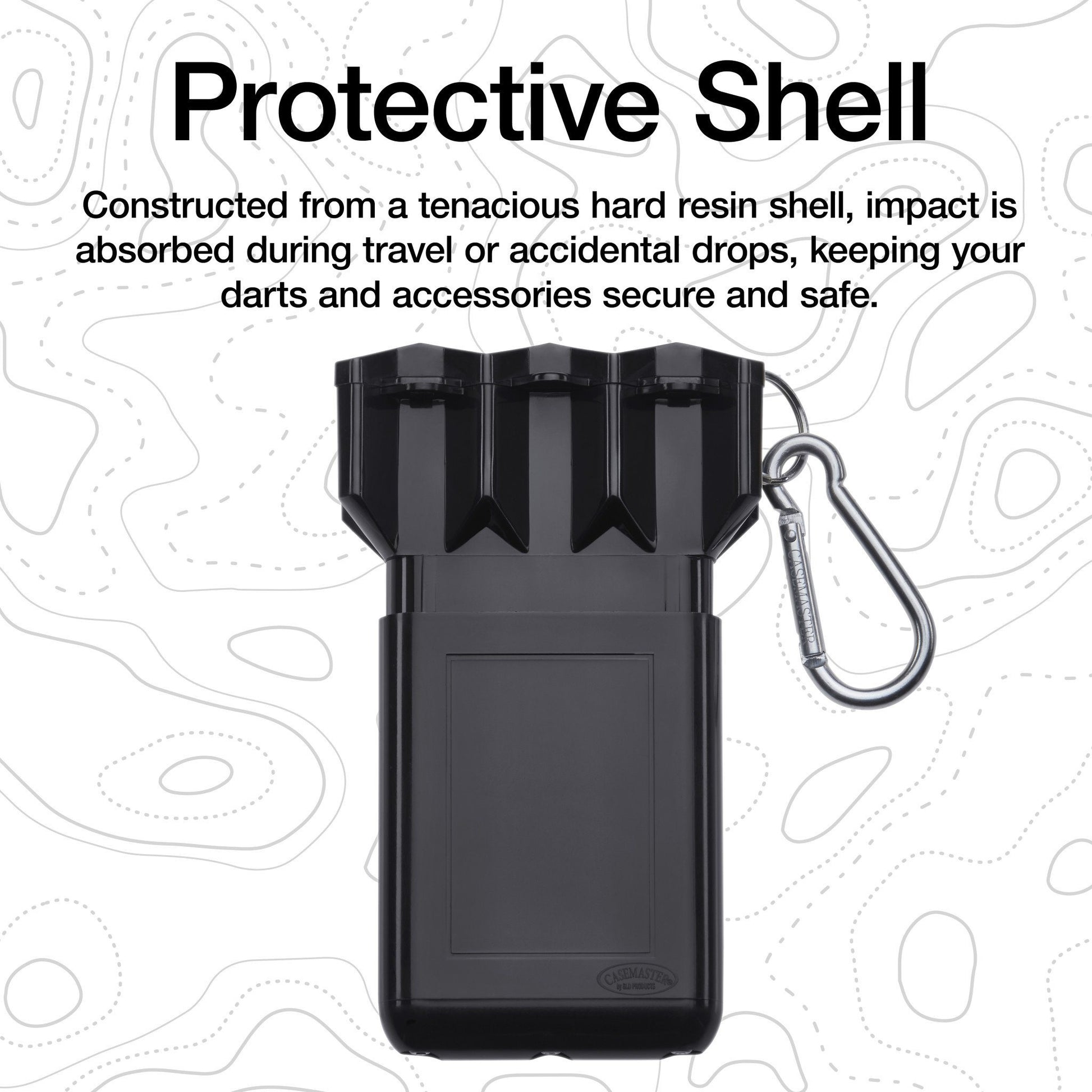 [REFURBISHED] Casemaster Nomad Adjustable Dart Case Black Refurbished Refurbished GLD Products 