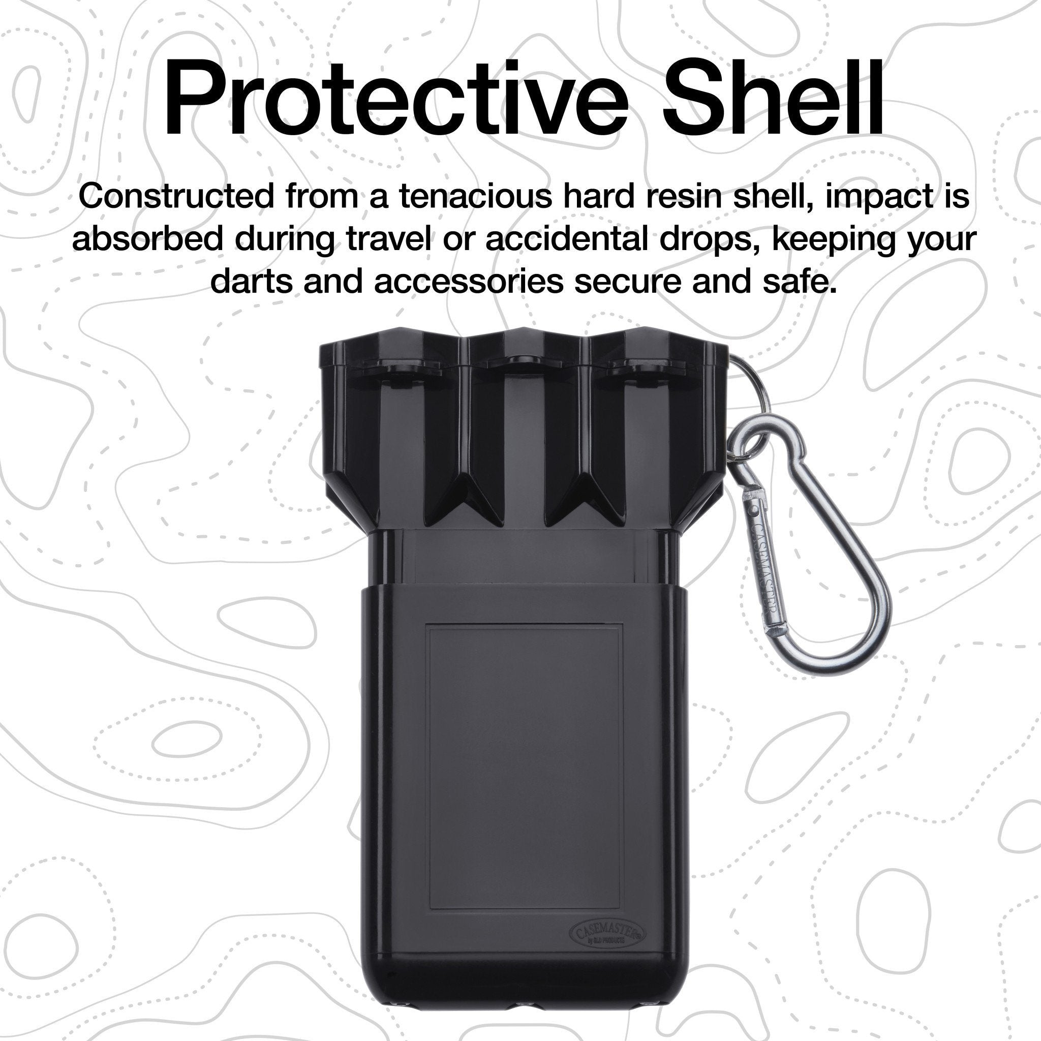 [REFURBISHED] Casemaster Nomad Adjustable Dart Case Black Refurbished Refurbished GLD Products 