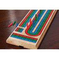 [REFURBISHED] Mainstreet Classics Wooden Barony Cribbage Board Refurbished Refurbished GLD Products 