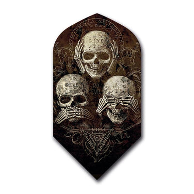 No Evil Alchemy Skull Flights Dart Flights Viper 