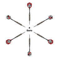 [REFURBISHED] Fat Cat Twin Pack Steel Tip Darts 19 Grams Refurbished Refurbished GLD Products 