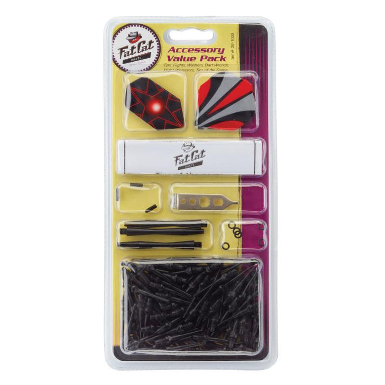 Fat Cat Soft Tip Dart Accessory Value Pack Dart Accessories Fat Cat 