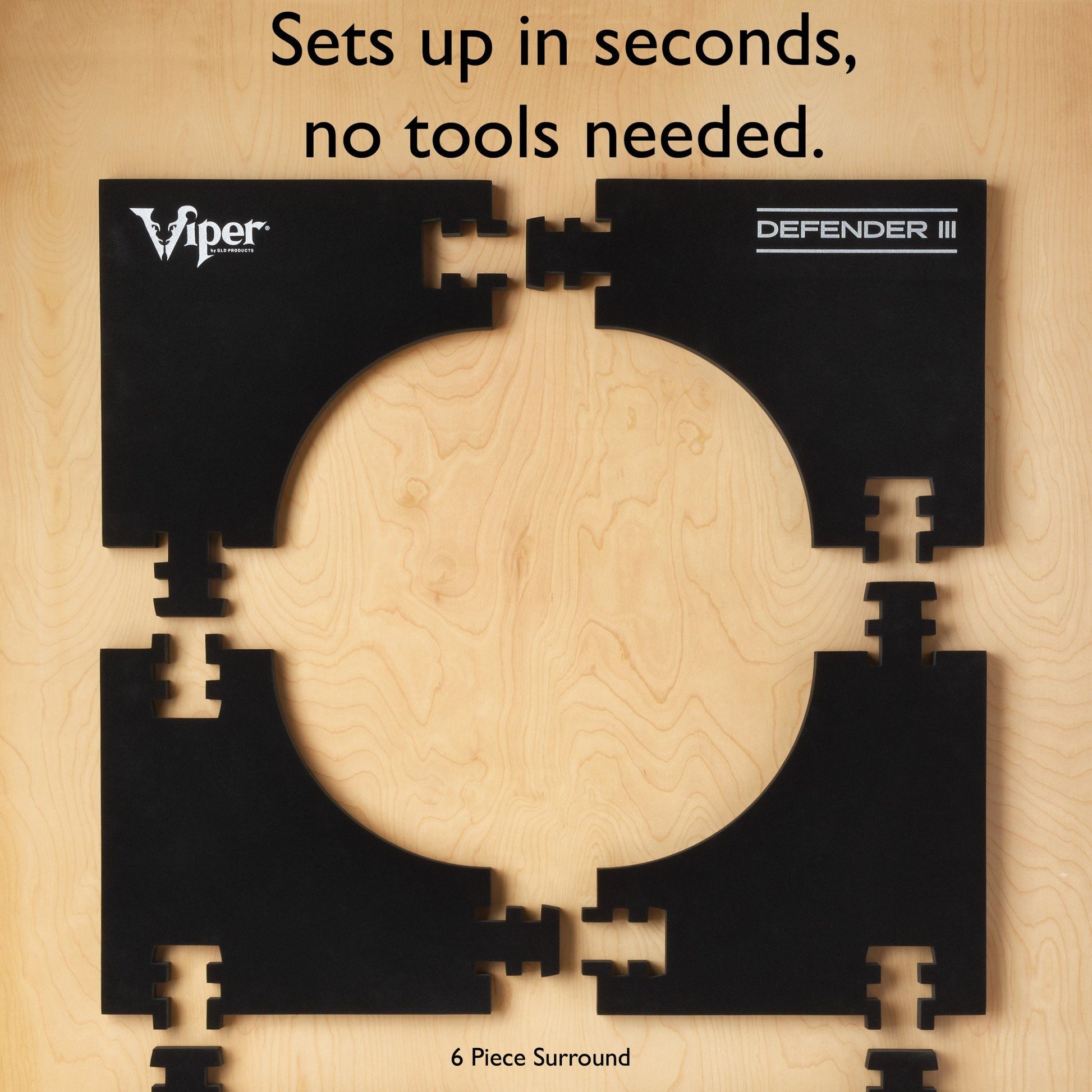 [REFURBISHED] Viper Wall Defender III Dartboard Surround Refurbished Refurbished GLD Products 