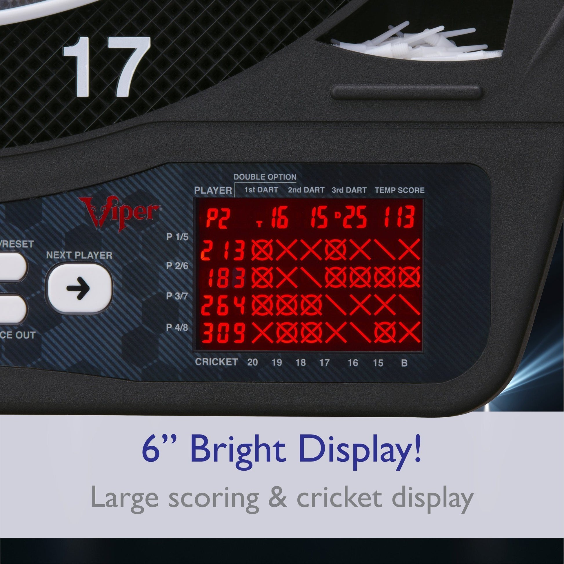 [REFURBISHED] Viper Ion Illuminated Electronic Dartboard Refurbished Refurbished GLD Products 
