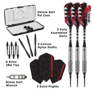 [REFURBISHED] Viper Bully Darts 80% Tungsten Soft Tip Darts 3 Knurled Rings 18 Grams Refurbished Refurbished GLD Products 