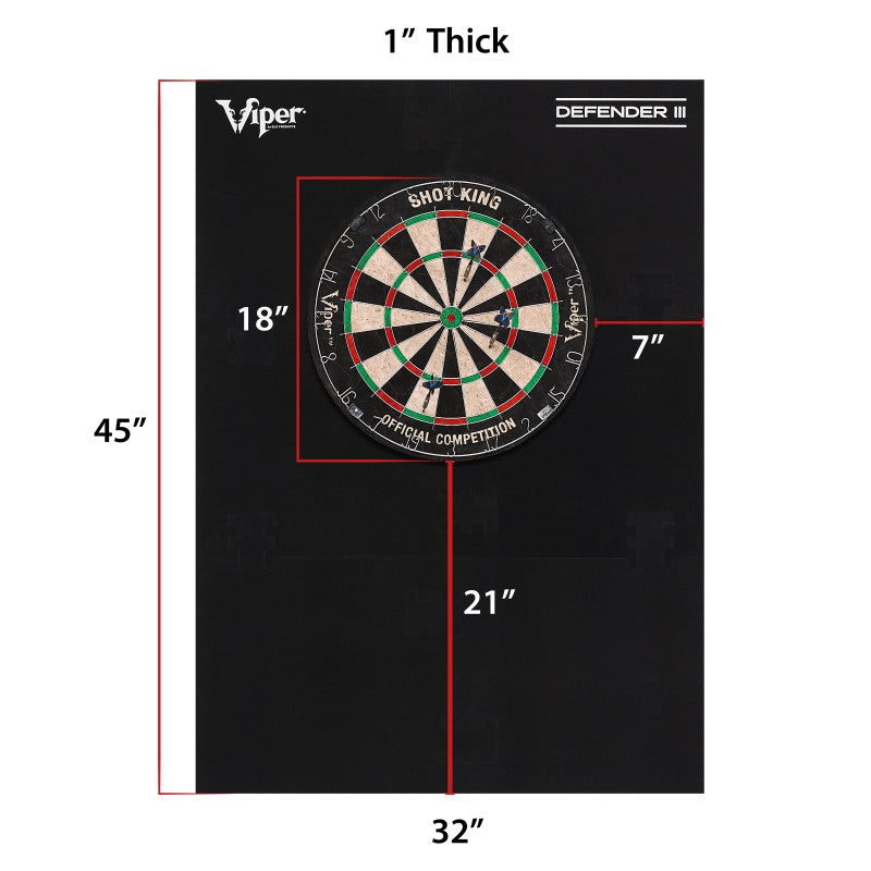 Viper Wall Defender III Dartboard Surround