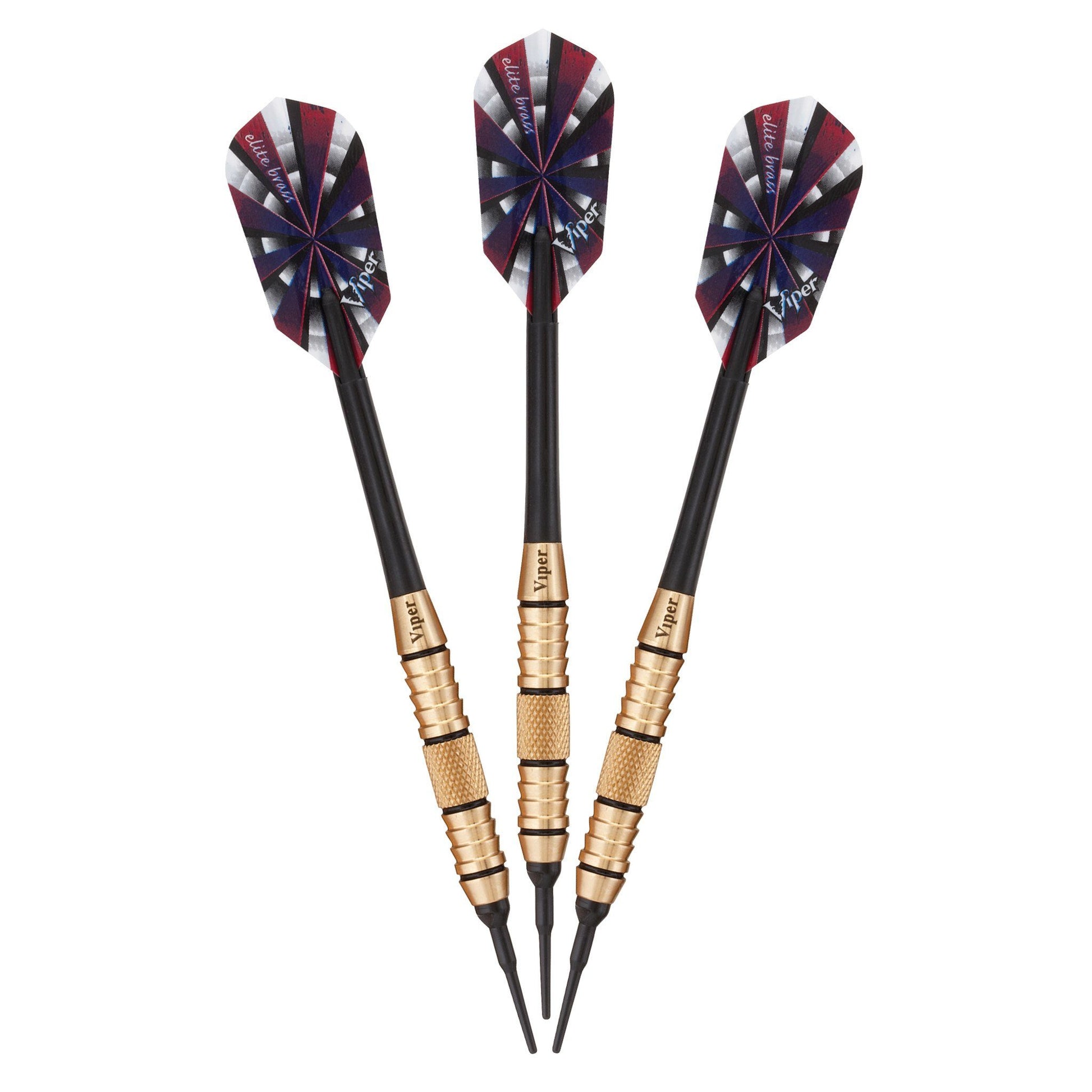 [REFURBISHED] Viper Elite Brass Darts Soft Tip Darts 18 Grams Refurbished GLD Products