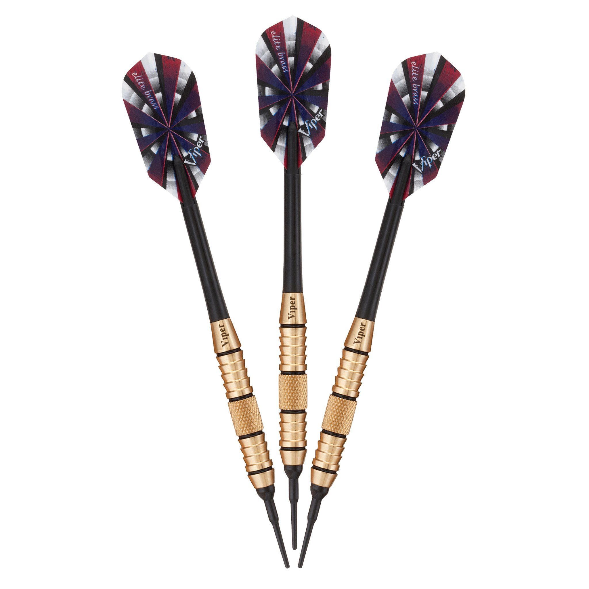 [REFURBISHED] Viper Elite Brass Darts Soft Tip Darts 18 Grams Refurbished GLD Products