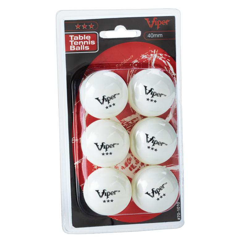 Viper Three Star Table Tennis Balls Table Tennis Accessories Viper 